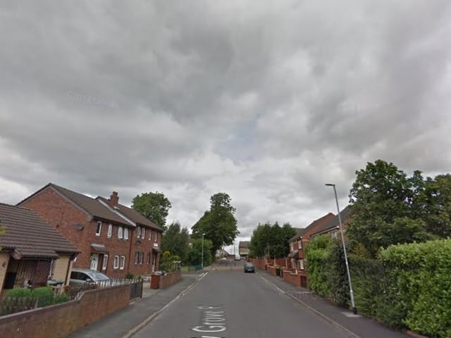 222nd most deprived in England, Armley Grove Place, Hall Lane and Abbot View rank as the 10th most deprived streets in Leeds.
