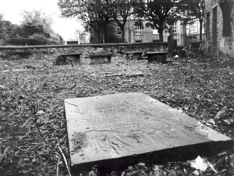Gravestones at a derelict chapel on Bagley Lane were causing a headache for architects in October 1989.
