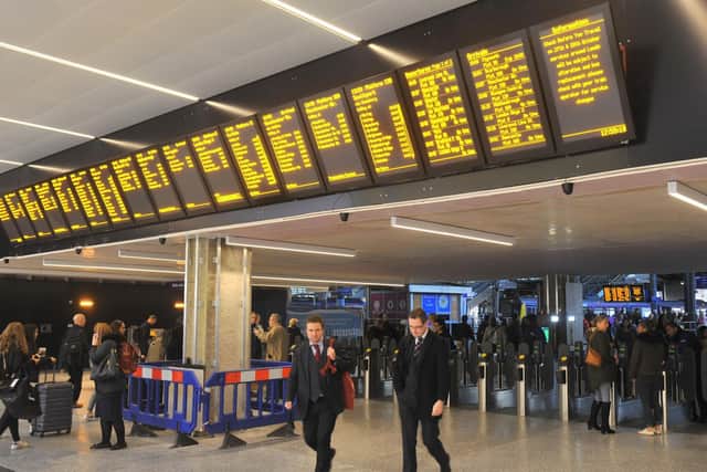 Train delays at Leeds Station