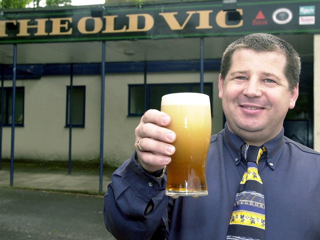Craig Seddon, licencee of The Old Vic pub in Bramley, which has been awarded CAMRA pub of the year.