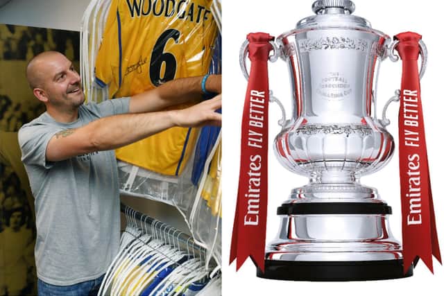 The FA Cup will go on display this weekend.
