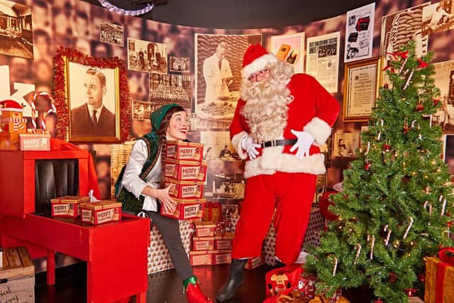 Santas Sweet Adventure at YorkChocolate Story sweet treats