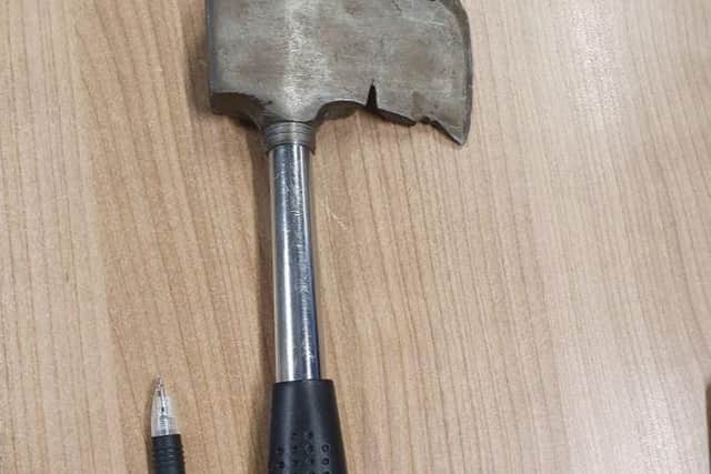 A 15-year-old boy has been arrested and charged after being caught carrying an AXE on a Leeds street