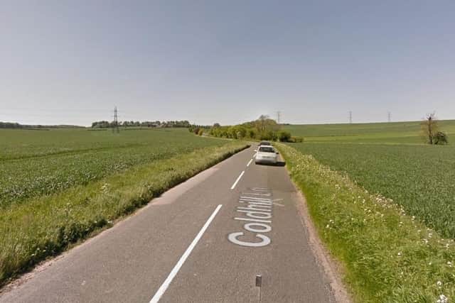 The crash happened on Coldhill Lane on the outskirts of Sherburn-in-Elmet. PIC: Google