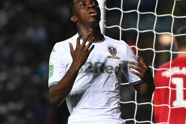 Leeds United loanee Eddie Nketiah. (Getty)