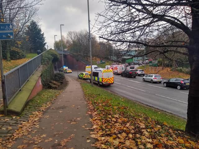 Police incident at Armley Gyratory