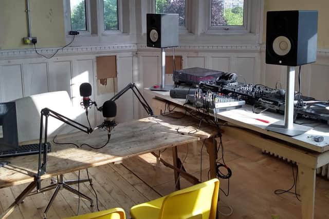 Sable Radio have created a shared space for making radio.