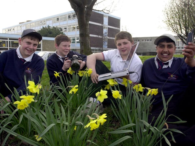 These Matthew Murray pupils were taking part in a new 'Arts For Life' course. Pictured, left to right, Damien Ackroyd, Sam Manson, Kiiam Vennard and Liaqual Ali.