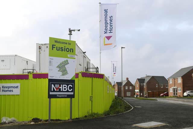 The Keepmoat Homes Fusion site, off Wykebeck Avenue, Leeds 9.
