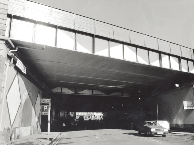 The Dark Arches at Neville Street. Do you remember the Arches Arcade?