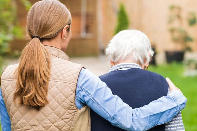The ageing population needs more carers, it has been claimed.
