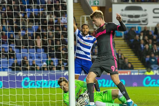 Bamford denied on a rare chance for Leeds (Pic: Bruce Rollinson)