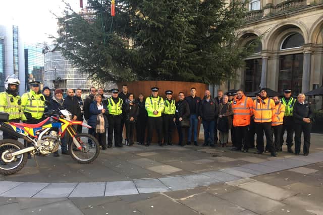 There will be a large police presence across Leeds city centre this weekend.