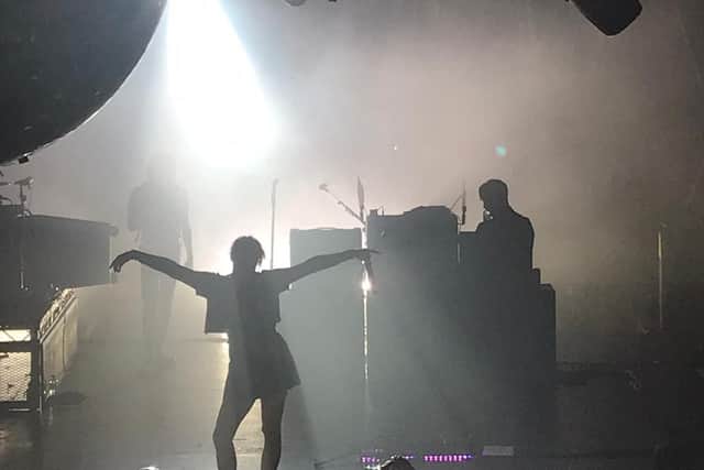Yungblud on stage at Sheffield O2 Academy 29 Novemebr 2019. Picture by Florence Atkinson.