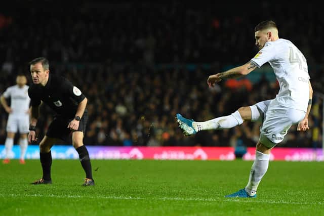 Mateusz Klich curling in the fourth and final goal (Pic: Getty)
