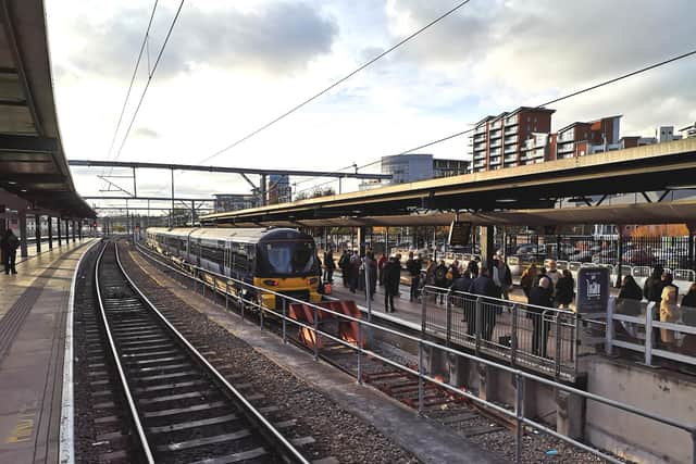 Fiveplatforms will be closed at Leeds Stationon December 27, 28 and 29