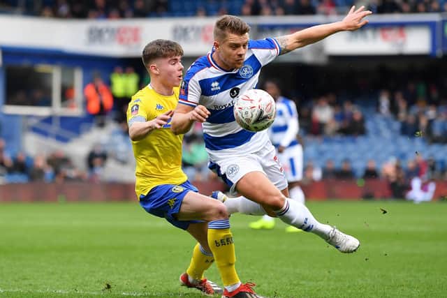 Davis, pictured here against QPR, has been described as a 'machine' by Whites defender Luke Ayling (Pic: Getty)