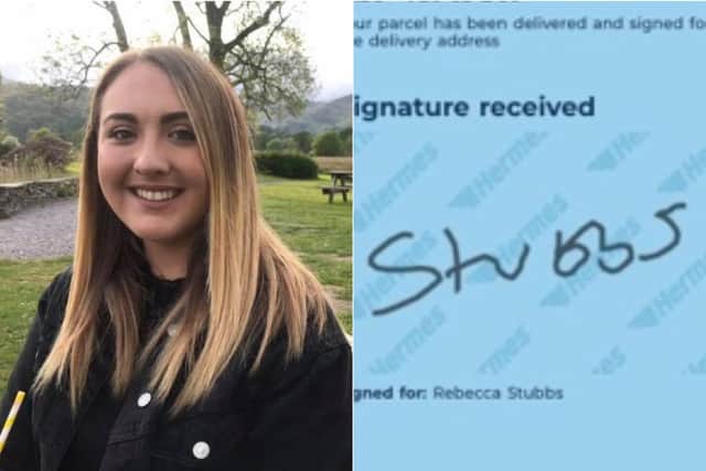 Rebecca Stubbs and the 'forged' signature