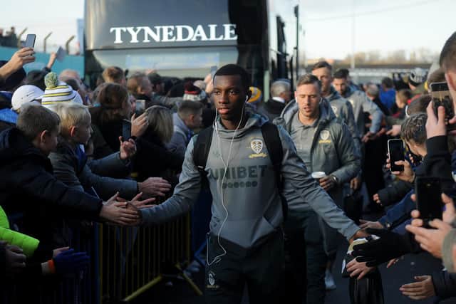 Eddie Nketiah has a decision to make when it comes to January (Pic: Simon Hulme)