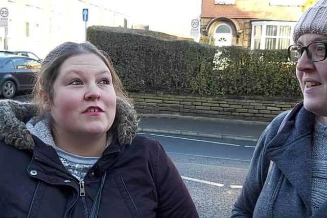 Crystal Kay, 30, of Whinmoor, (left) will not be voting in the General Election 2019
