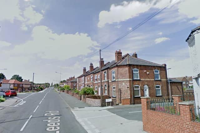 The scene of the crash on Leeds Road, near the junction with Carlton View (Photo: Google)