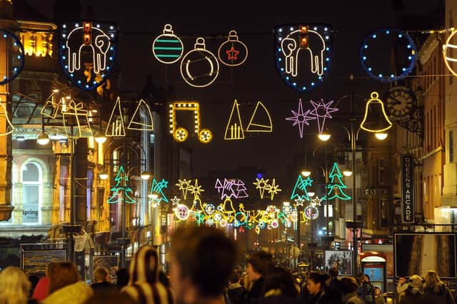 Households in Leeds have ameasly average of 75 lights up for Christmas
