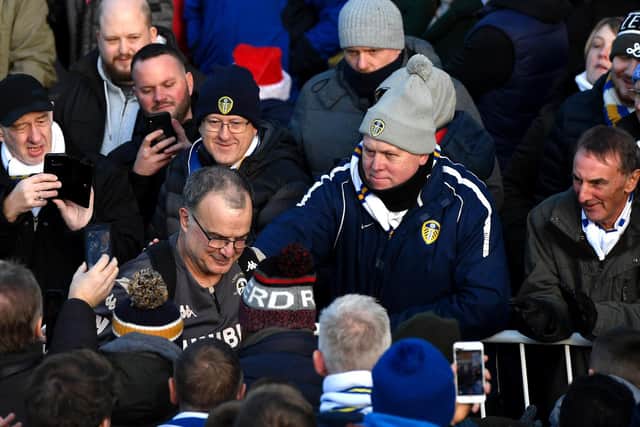 Marcelo Bielsa's humility is one of the things that has endeared him to Leeds fans (Pic: Getty)