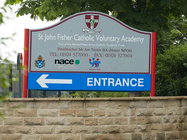 St John Fisher Catholic Voluntary Academy on Dewsbury