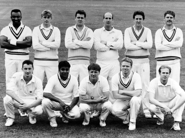 Kirkstall Educational topped the Leeds League 2nd division in June 1993. Back ro, from left, are Noel Campbell, David Littlewood, Steve Heap, Tom Davies, Tony Burn, and Chris Barlow. Front row, from left, are Chris Adams, Adil Mahmood, Simon Falk, Dave Wonfor and Matt Keeling.