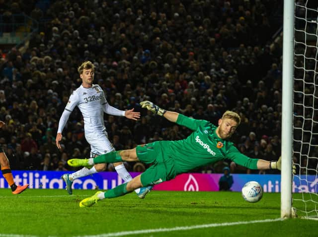 An own goal set Leeds on their way to a 2-0 win, to make it seven on the trot (Pic: Bruce Rollinson)