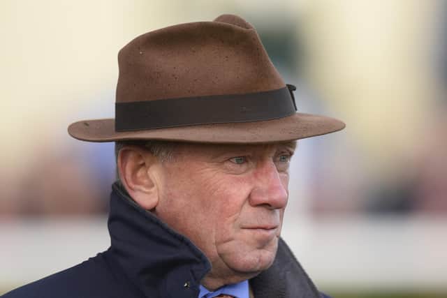 Trainer, Nicky Richards. PIC: Alan Crowhurst/Getty Images
