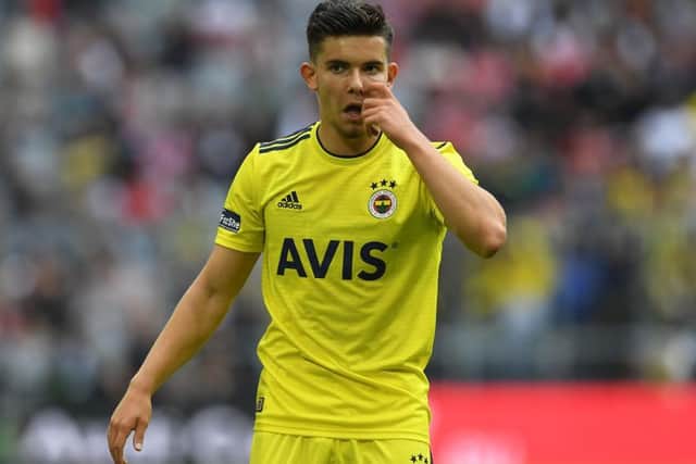 Fenerbahce are ready to oppose any offers for Ferdi Kadioglu with Derby County reportedly interested in signing him in January. (Fotospor)