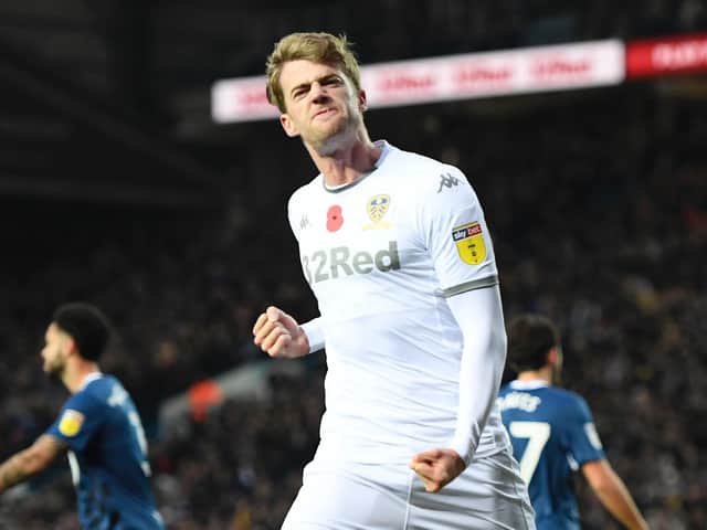 CLEAR CHOICE: Leeds United striker Patrick Bamford is just better than even money favourite to net any time against Cardiff City. Photo by George Wood/Getty Images.