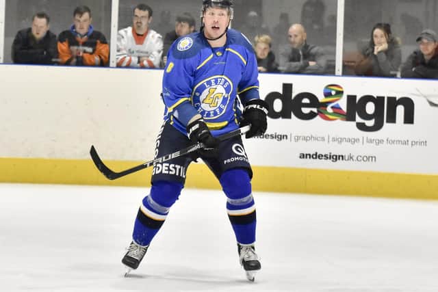 LATE CALL: Leeds Chiefs defenceman Steve Duncombe. Picture courtesy of Steve Brodie.