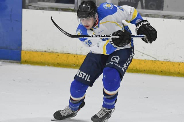 HELPING HAND: Ethan Hehir picked up a goal and three assists across two nights in Basingstoke. Picture courtesy of gw-images.com
