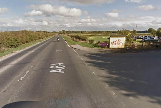 Two women and two children were injured in a crash on the A64 in Leeds. Photo: Google Maps.