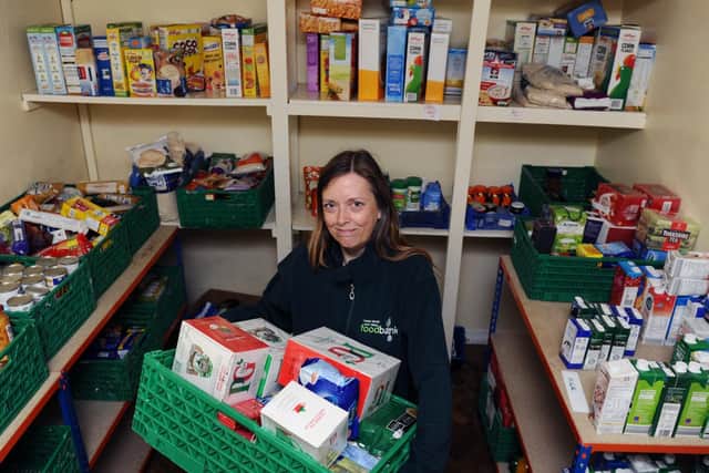 Karen Burgon manages the Leeds North West foodbank.