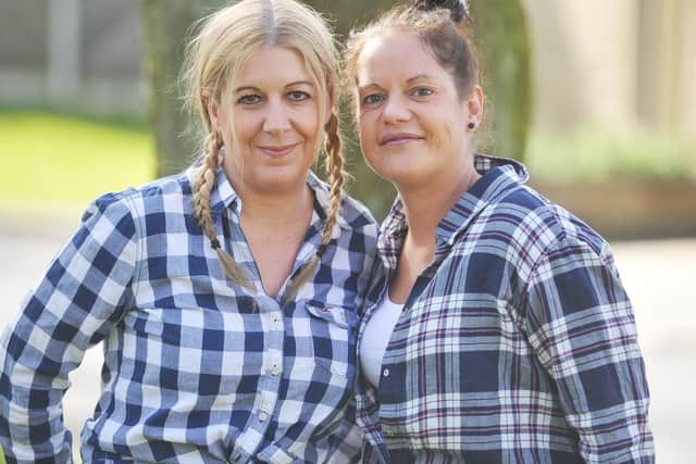 Shelley and Becky Joyce, who together founded Leeds-based Homeless Street Angels supporting rough sleepers and homeless people in the city