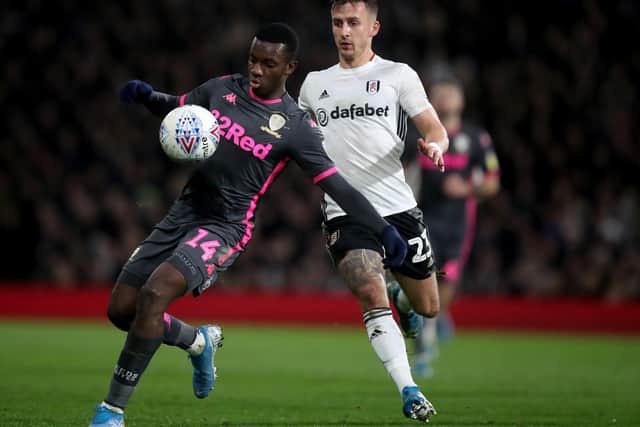 Eddie Nketiah could return to Arsenal in January but Leeds are hoping he will stay (Pic: Getty)