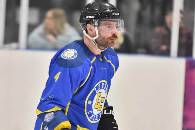 BUOYED: Leeds Chiefs' player-coach Sam Zajac was pleased with the way his team performed in the 4-2 defeat to leaders Telford Tigers. Picture courtesy of Steve Brodie.