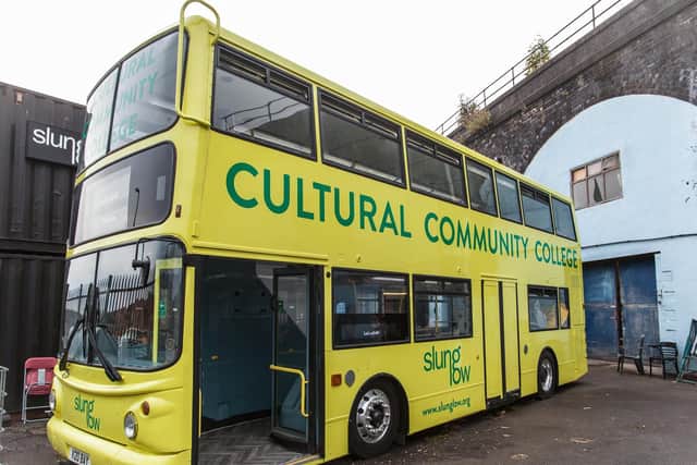 The learning bus is called the Cultural Community College