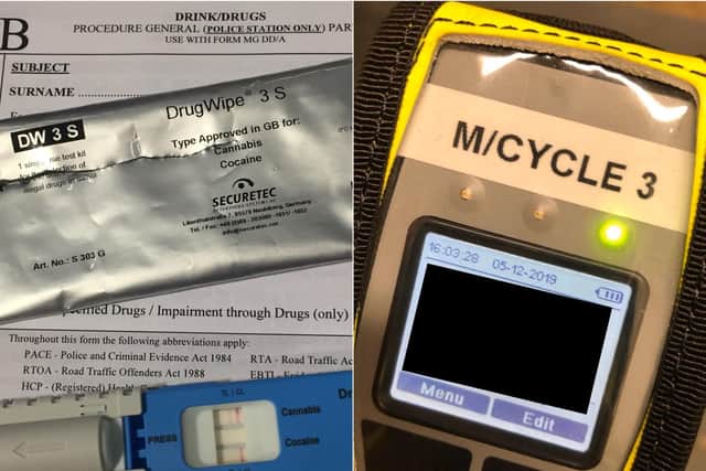 WYP have arrested 396 drivers for failing roadside breath tests for alcohol or roadside saliva specimen tests for cocaine or cannabis (Photo: WYP)
