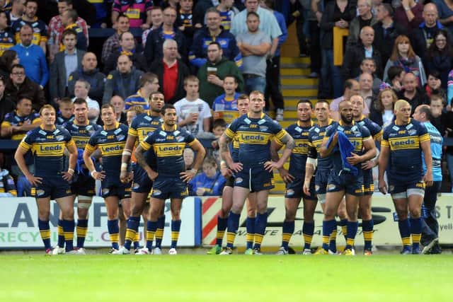 A hefty defeat at home to Wigan in 2012 was tough to take for players and fans alike. Picture by Steve Riding.