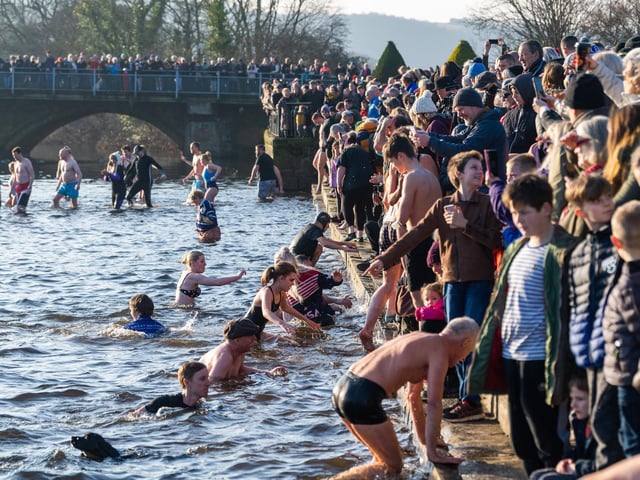 New Years Day Otley Memorial River Swim