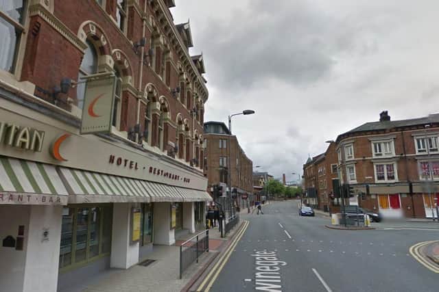 Police were called to Swinegate in Leeds shortly after 3am (Photo: Google)