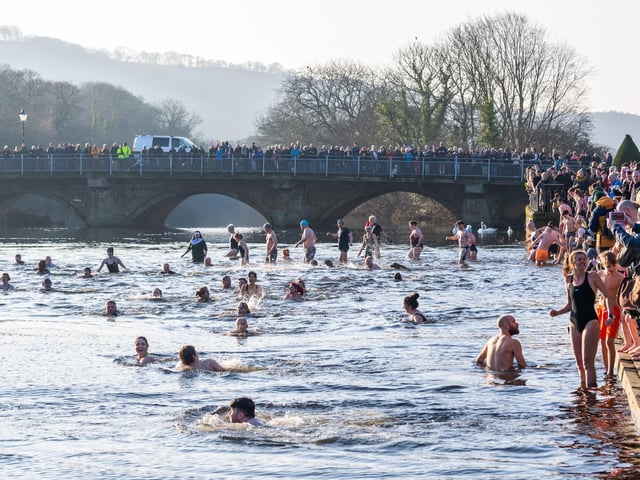 New Years Day Otley Memorial River Swim