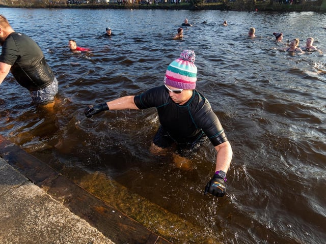 New Years Day Otley Memorial River Swim