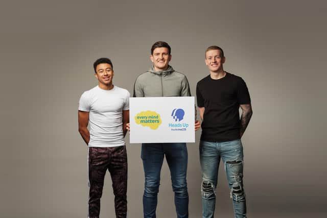 England stars Jesse Lingard, Harry Maguire and Jordan Pickford star in the film