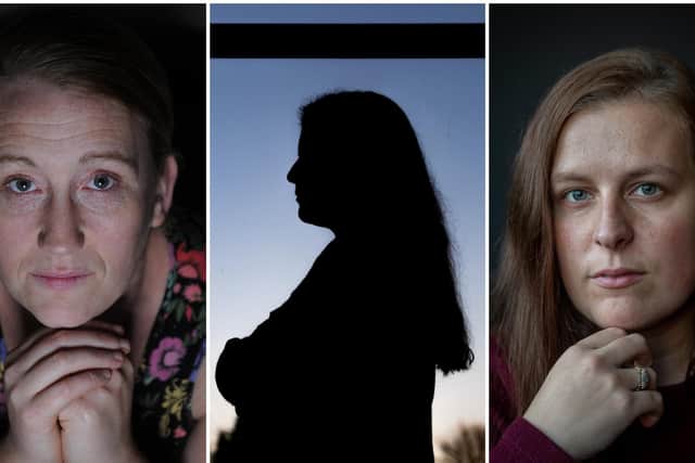 Three women who have all experienced rape have spoken out about how authorities were never able to charge their rapist for various reasons
