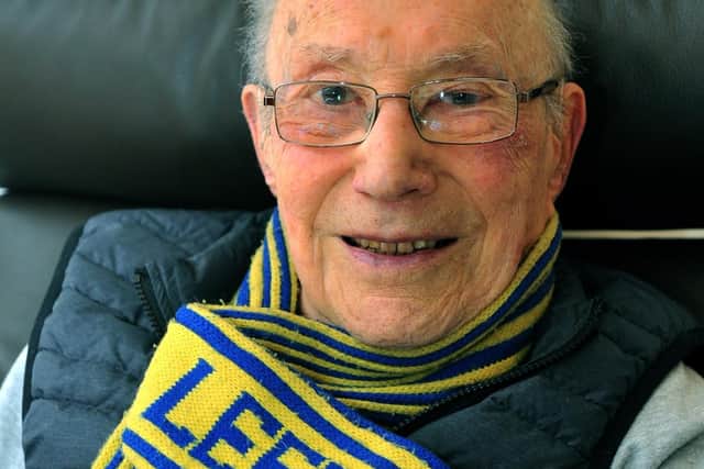 Heinz has supported Leeds United since watching them at Elland Road aged 19, which was the first thing he did after getting off a train from Nazi Germany